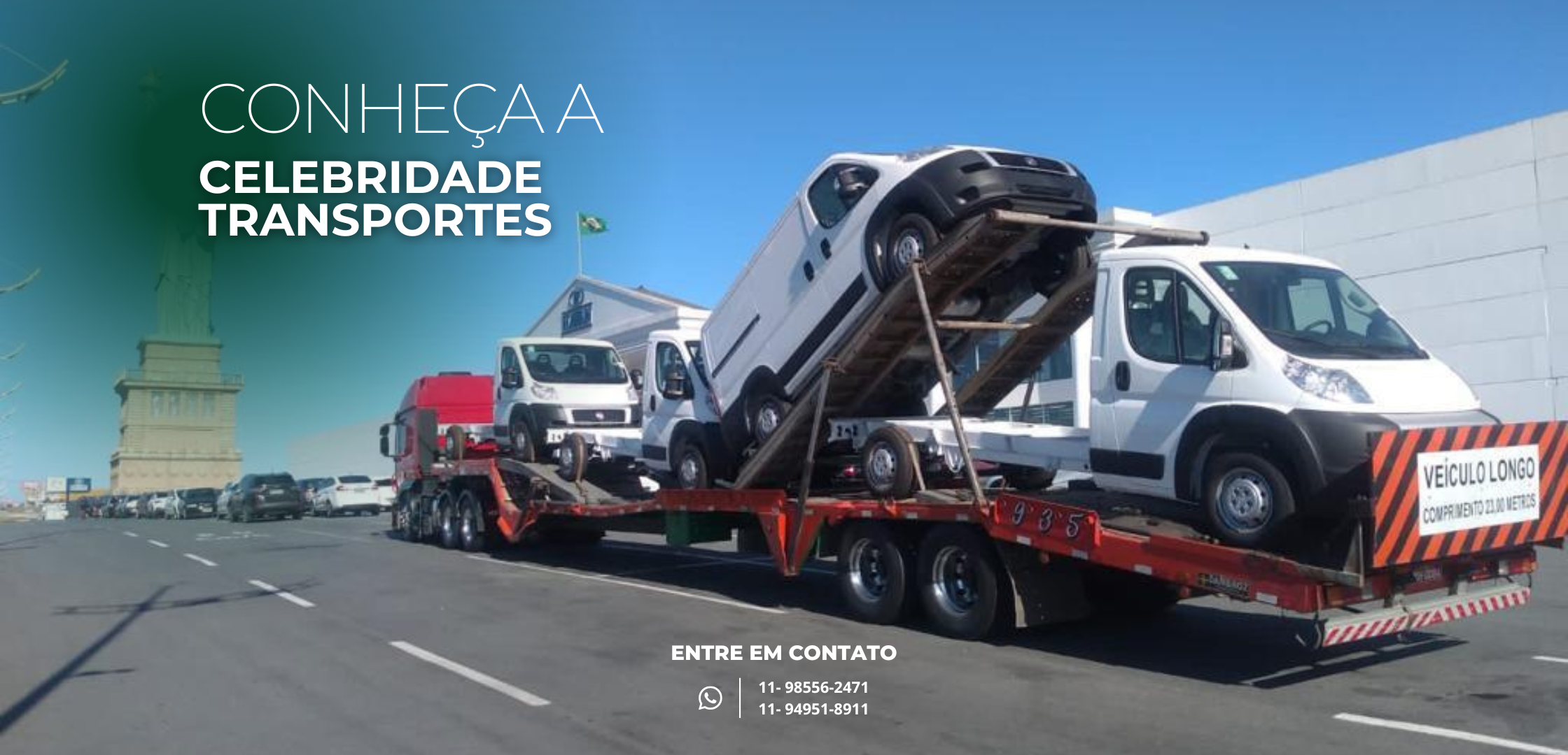 Imagem Inovações Tecnológicas no Transporte de Veículos